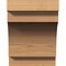 Ekena Millwork Mediterranean Rough Sawn Rafter Tail, Western Red Cedar, 6"W x 8"H x 16"L RFT06X08X16MED00RWR - alternate 2